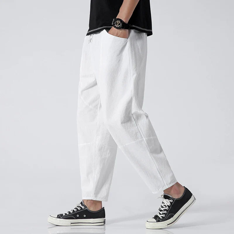 Bristol Cropped Cotton Pants