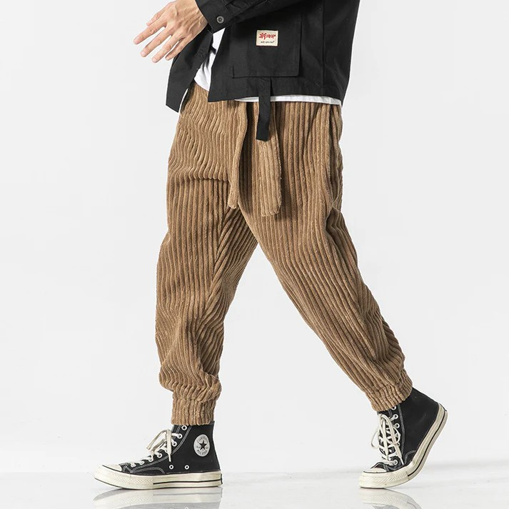 Maison Roy Cord Joggers