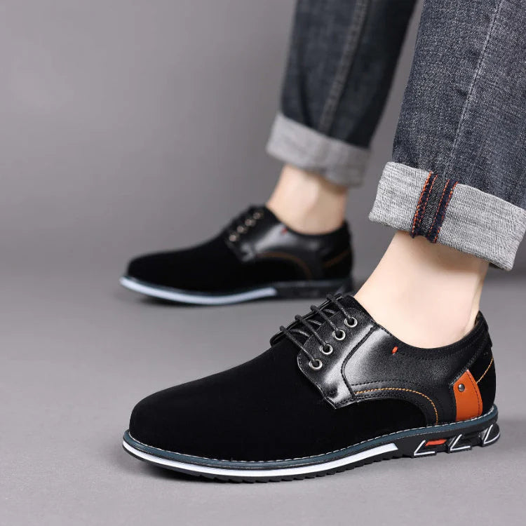 Chelsea Suede Leather Derbys