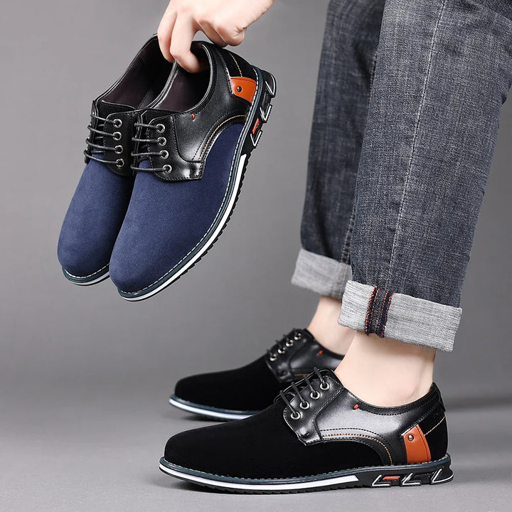 Chelsea Suede Leather Derbys