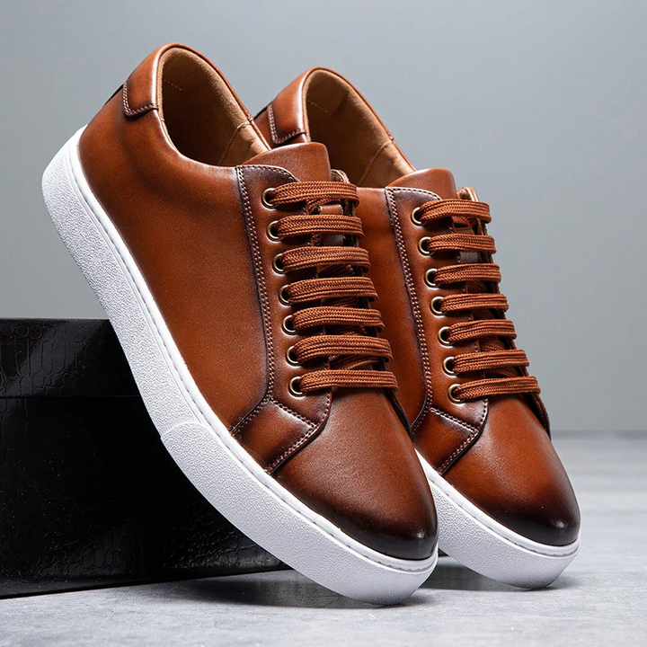 Luciano Ray Leather Sneakers