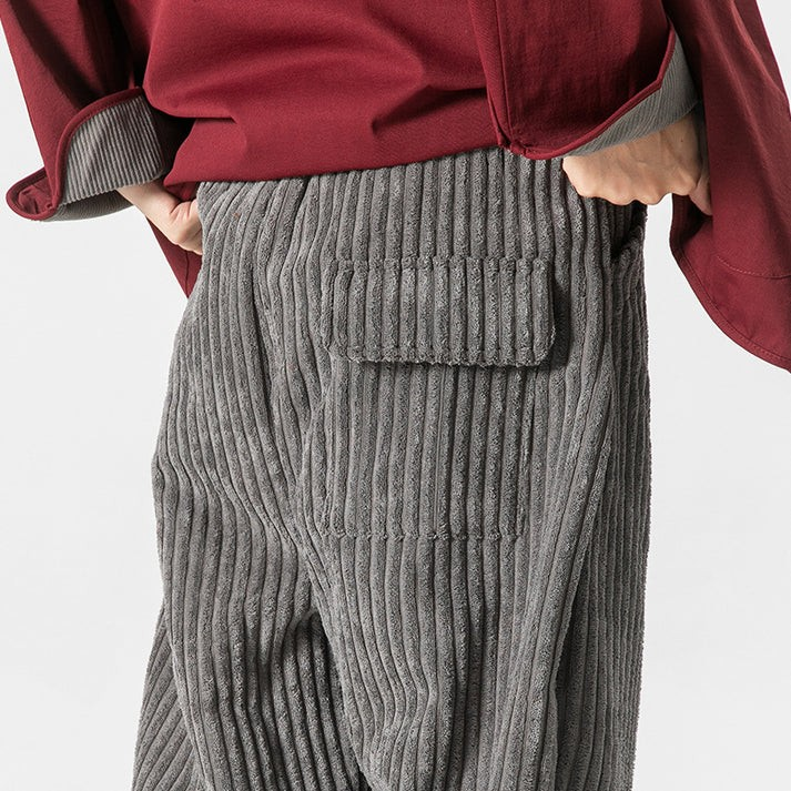 Maison Roy Cord Joggers