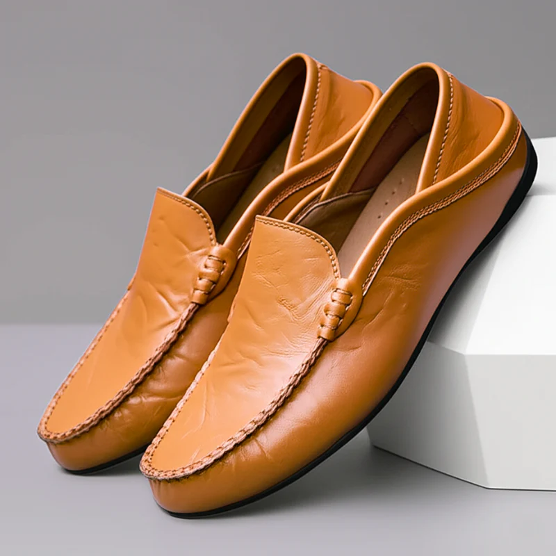 Santorio Leather Loafers