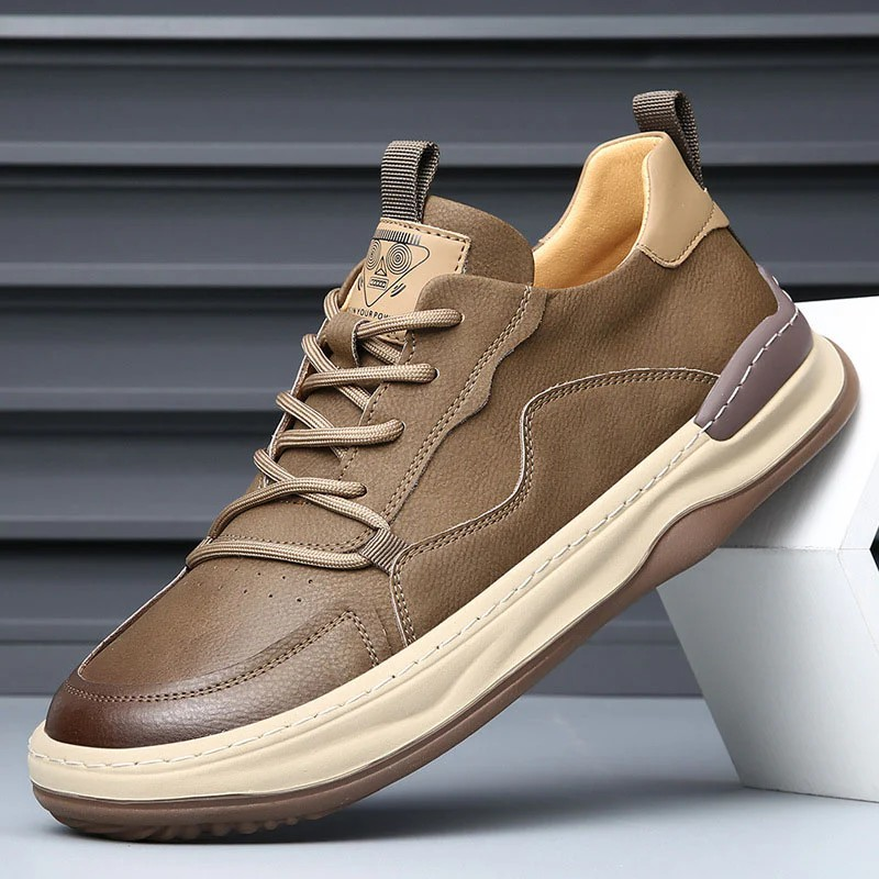 Dawson Rayl Leather Sneakers