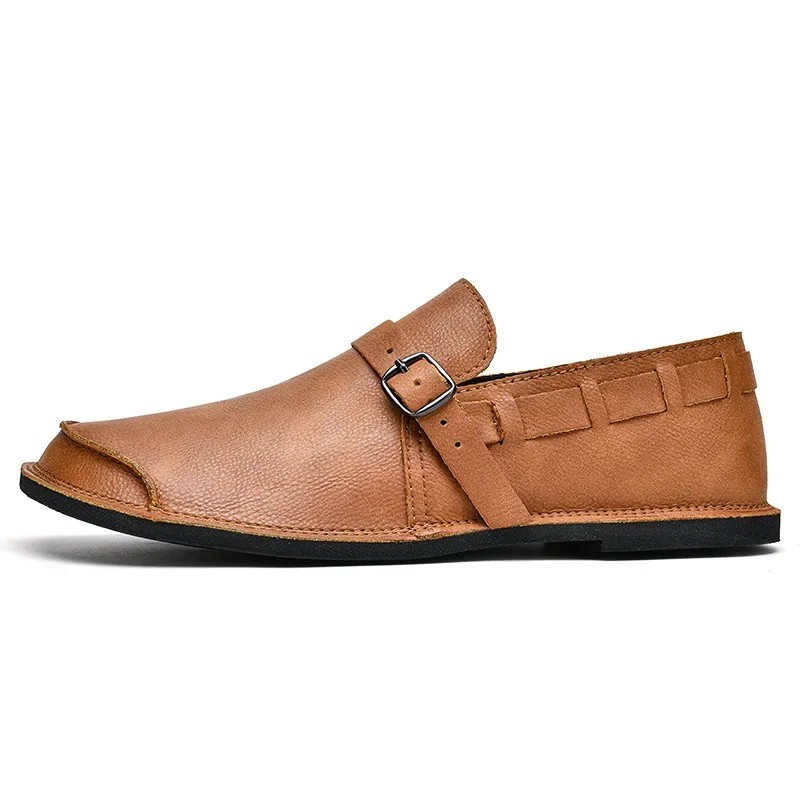 Ventino Buckled Italian Loafers