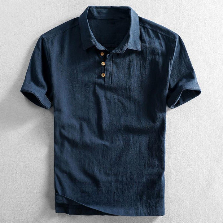 Santino Linen Polo