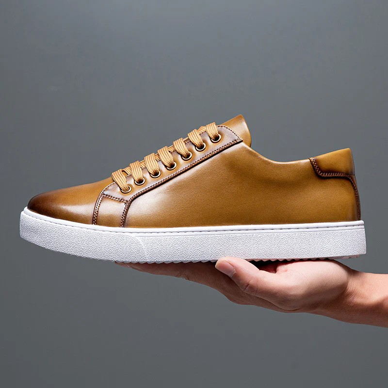 Luciano Ray Leather Sneakers
