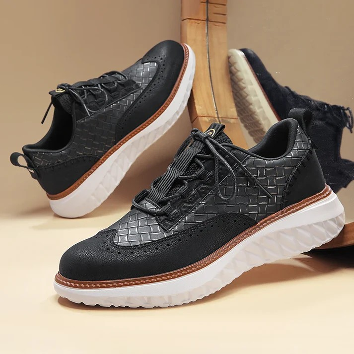 Ventino Italian Leather Sneakers