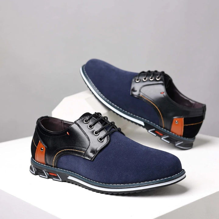 Chelsea Suede Leather Derbys