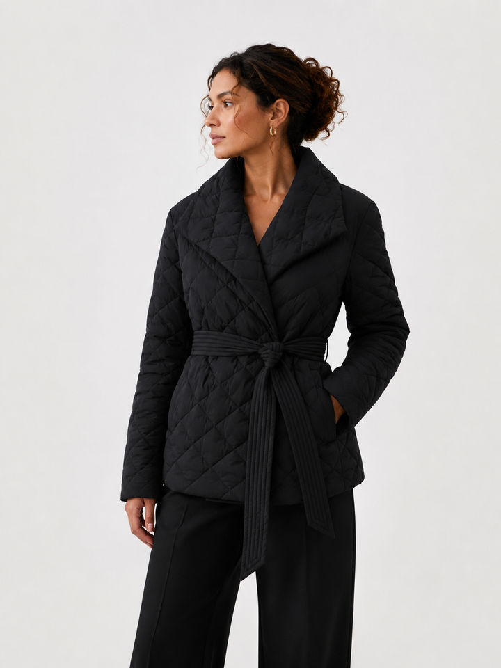 NORA Quilted Belted Jacket