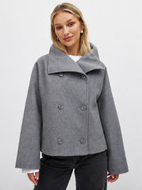 VALENTINA – Oversized Double-Breasted Blazer