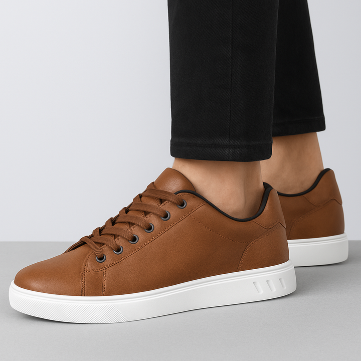 Finley British Leather Sneakers