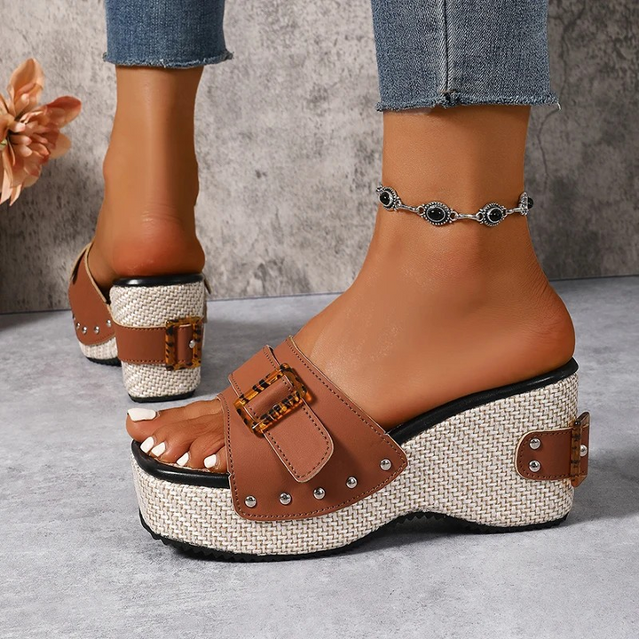 Amaya Buckle Sandals
