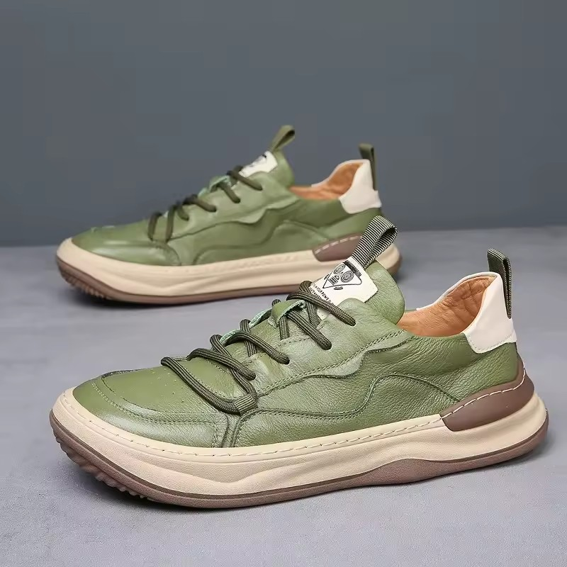 Dawson Rayl Leather Sneakers