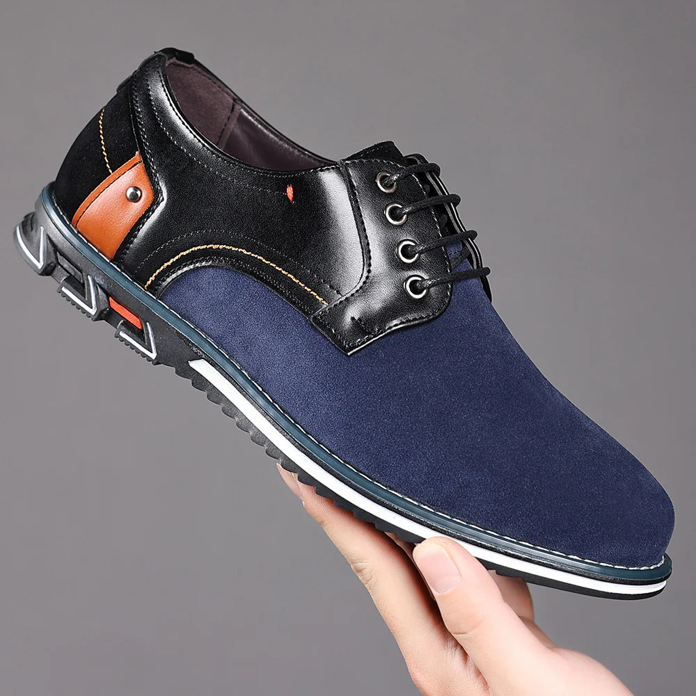 Chelsea Suede Leather Derbys