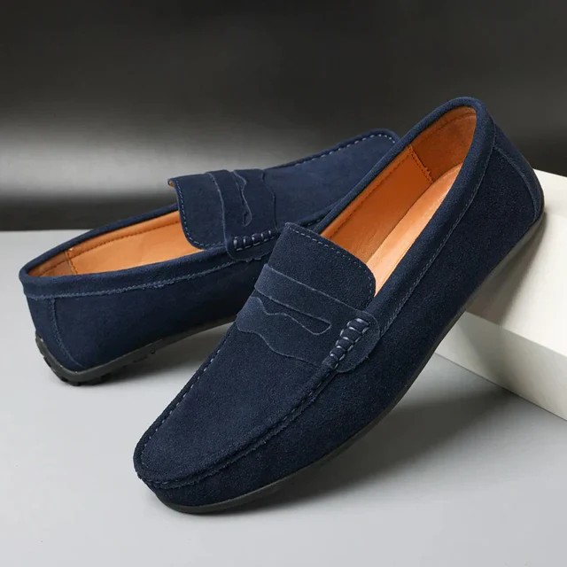 Ventino Italian Suede Loafer