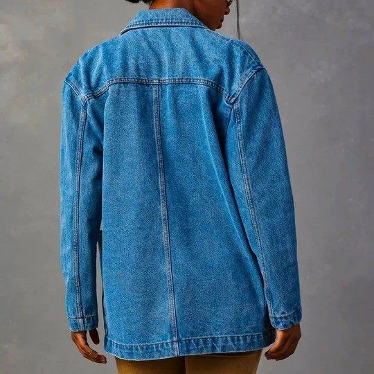 ISABELLA – Relaxed Fit Denim Blazer