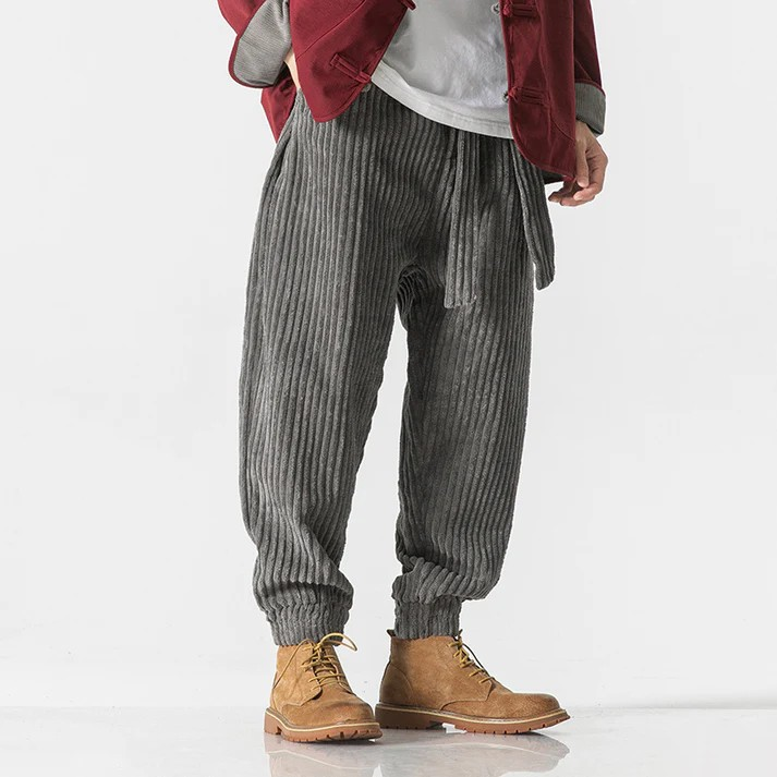 Maison Roy Cord Joggers