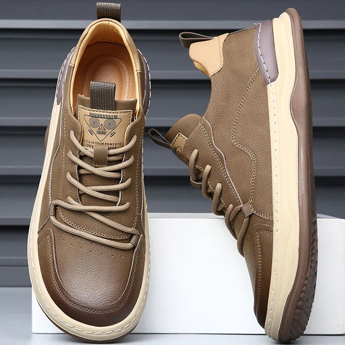 Dawson Rayl Leather Sneakers