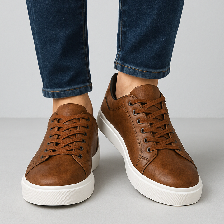 Finley British Leather Sneakers