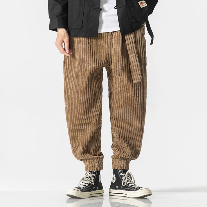 Maison Roy Cord Joggers