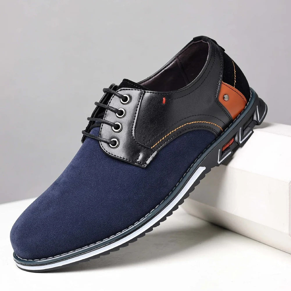 Chelsea Suede Leather Derbys