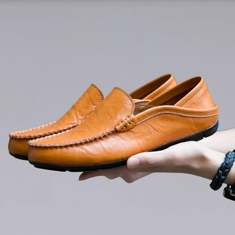Santorio Leather Loafers