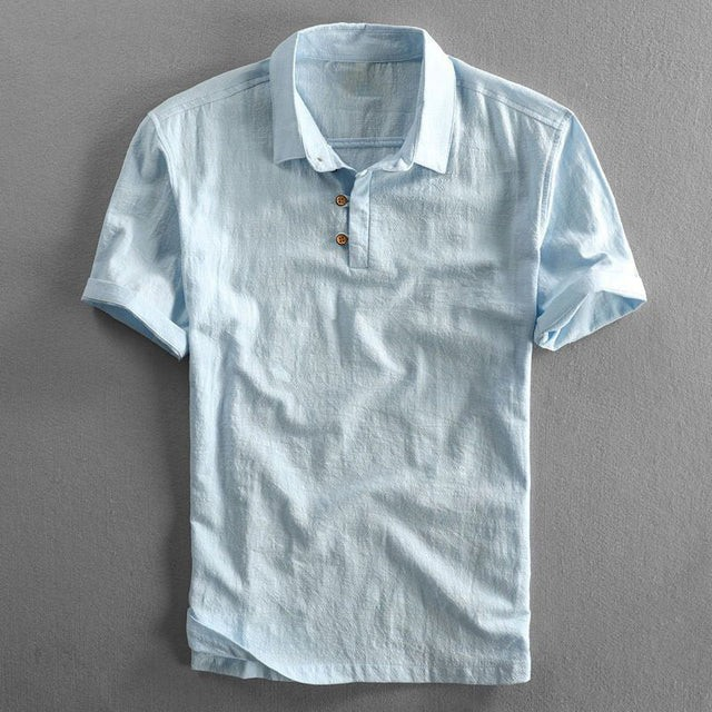 Santino Linen Polo