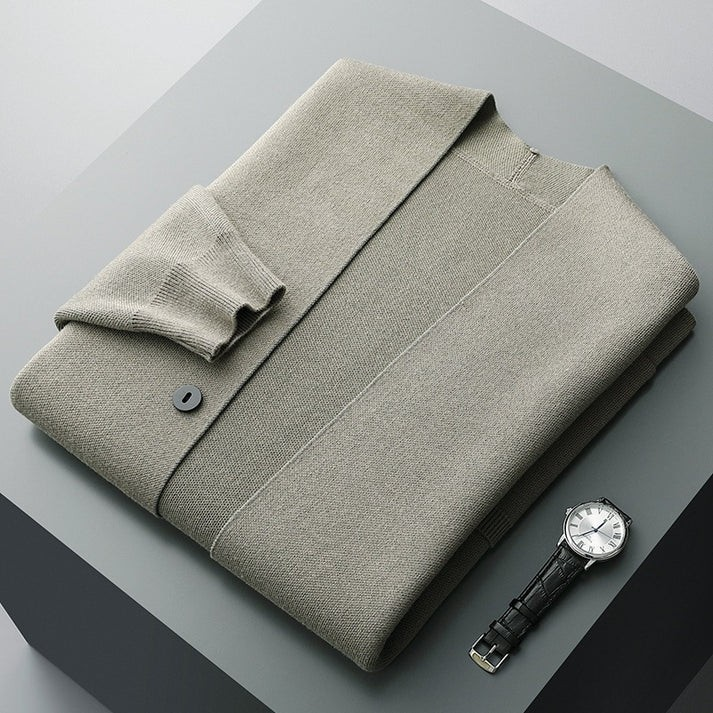 Finley Stone Wool Cardigan