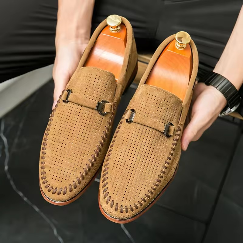 Santorin Suede Loafers