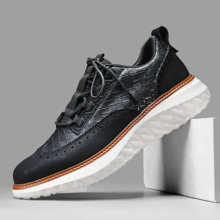 Ventino Italian Leather Sneakers