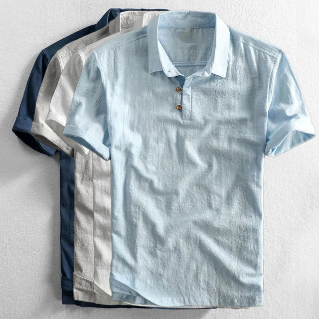 Santino Linen Polo