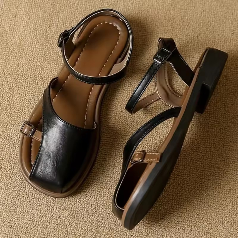 Lucia Italian Leather Slides