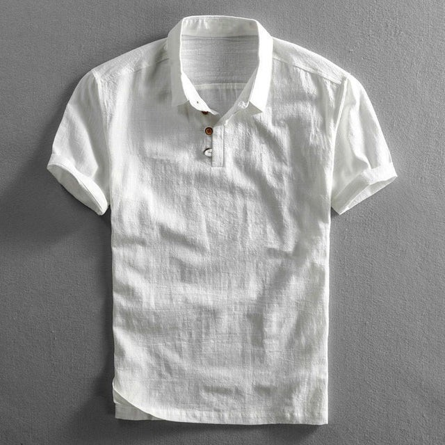 Santino Linen Polo