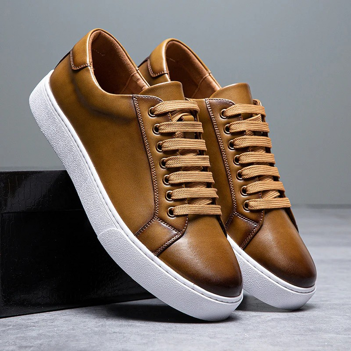 Luciano Ray Leather Sneakers