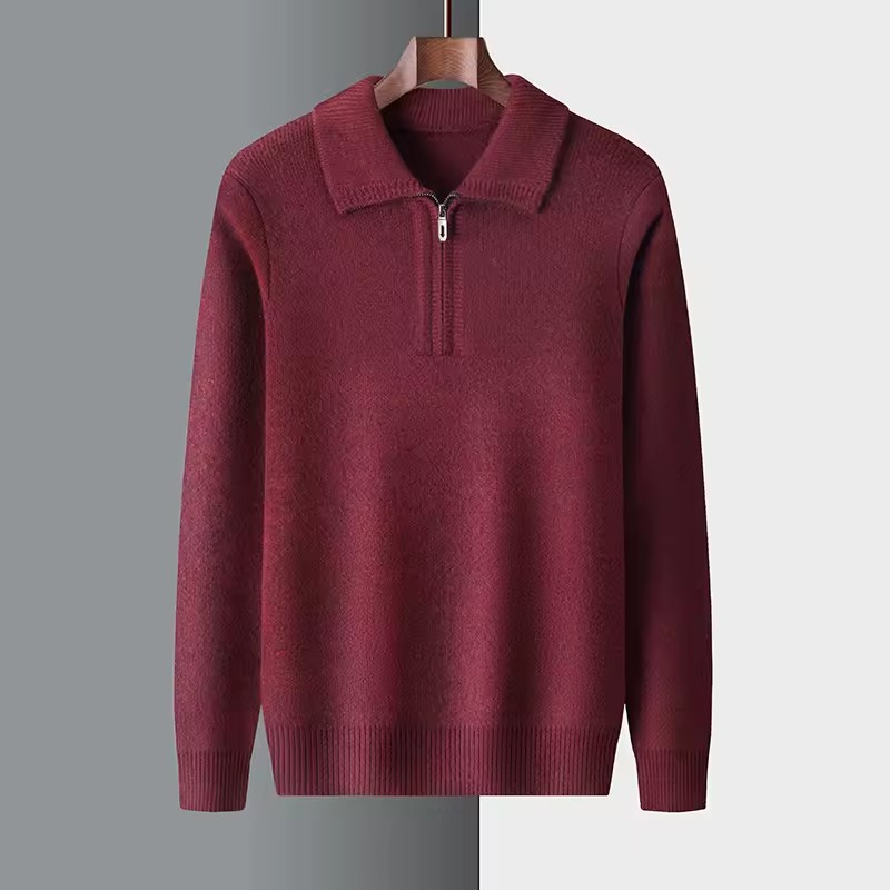 Jasper Stone Zip Sweater