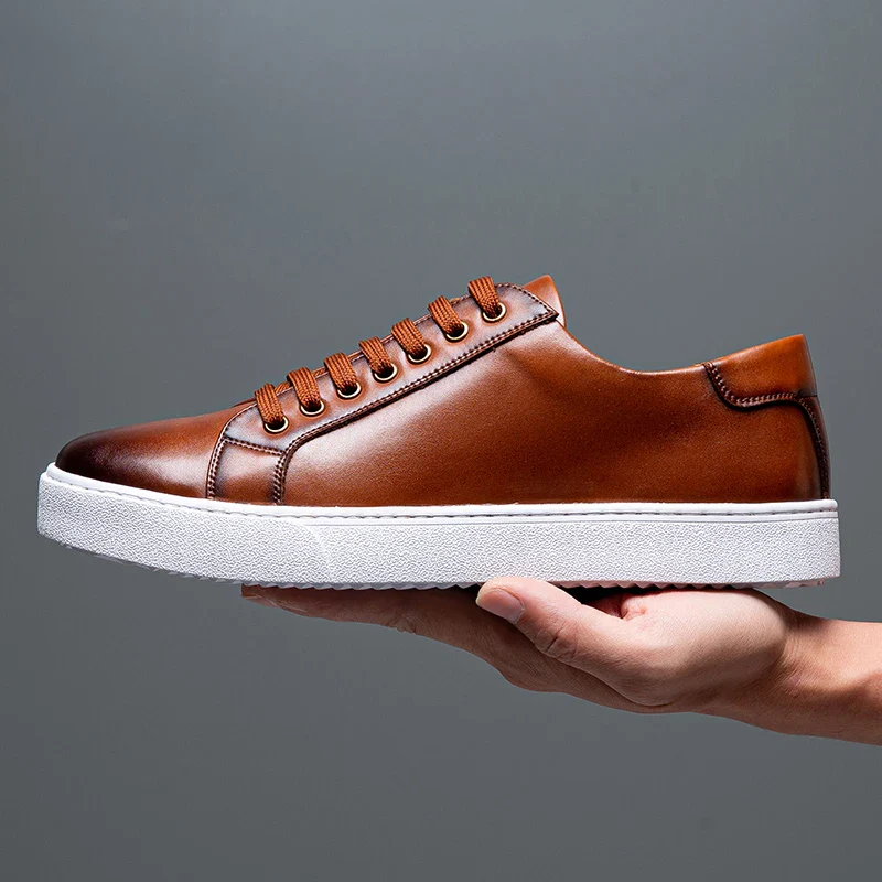 Luciano Ray Leather Sneakers