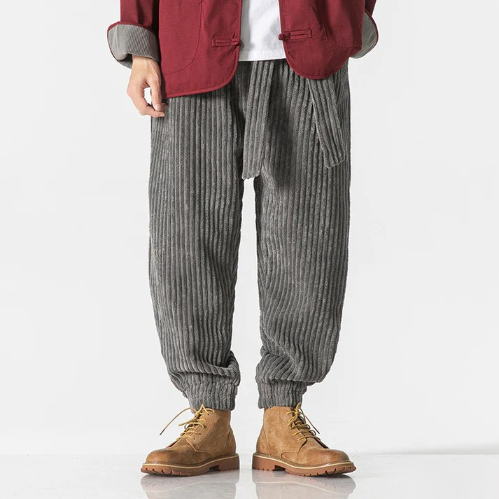 Maison Roy Cord Joggers