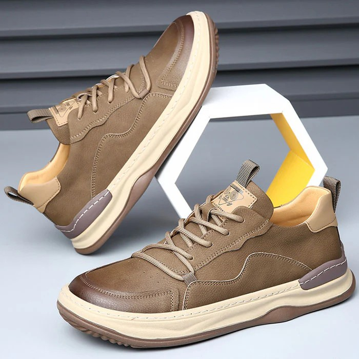 Dawson Rayl Leather Sneakers