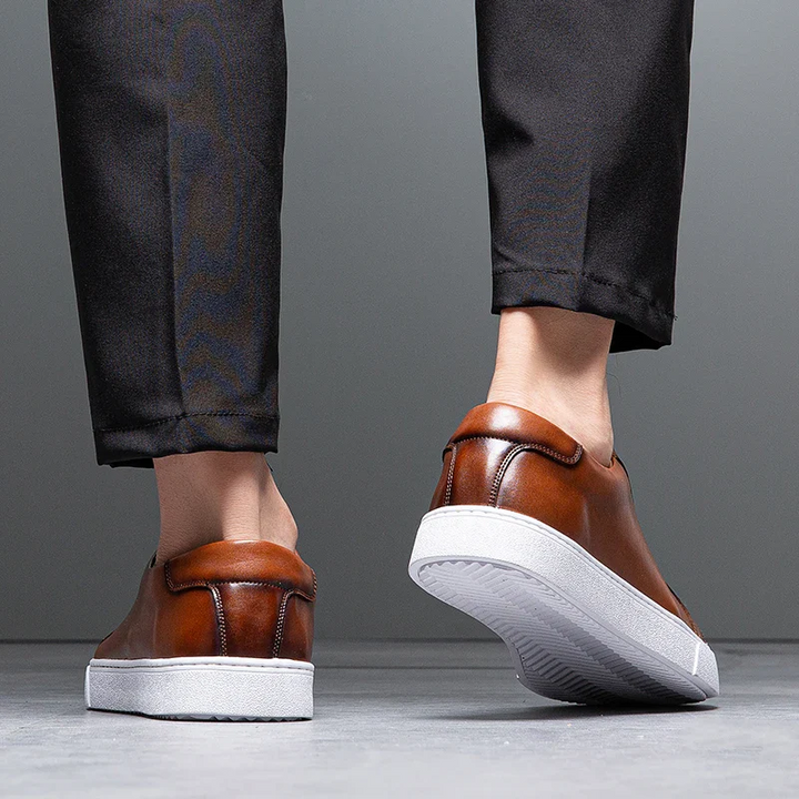 Luciano Ray Leather Sneakers