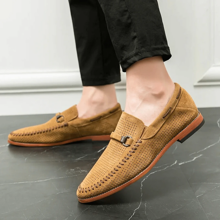 Santorin Suede Loafers