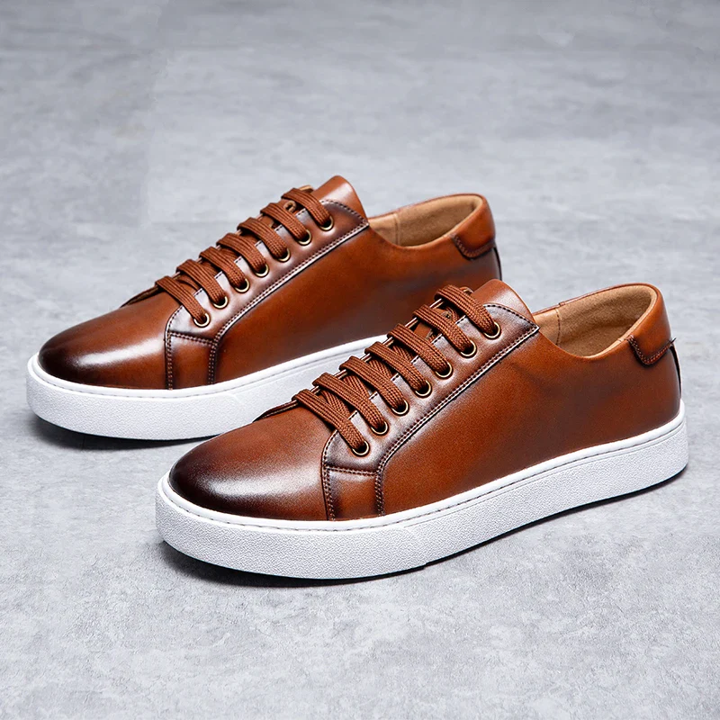 Luciano Ray Leather Sneakers