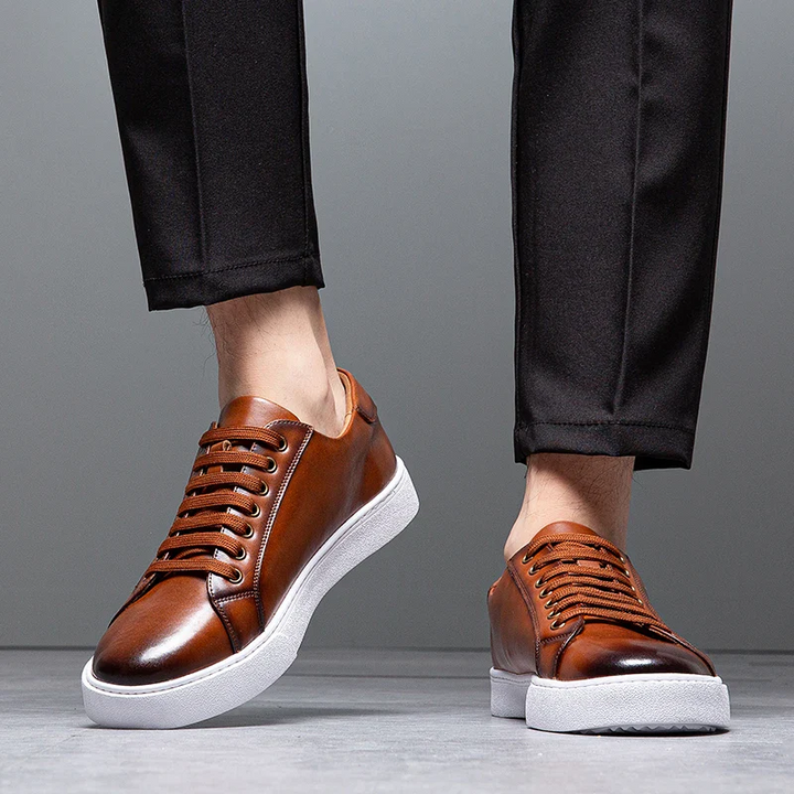 Luciano Ray Leather Sneakers